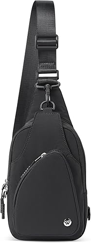 Miniatura 7 de WESTBRONCO Bolso bandolera pequeño para mujer, de nailon, ligero, para viajes, casual, uso diario