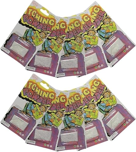 4 Packs Juckpulver,Juckpulver Extrem Stark,Juckreizpulver,Creative Safe Itchy Powder Prank,Prank Stuff Für Erwachsene Oder Halloween,Party-Scherzartikel