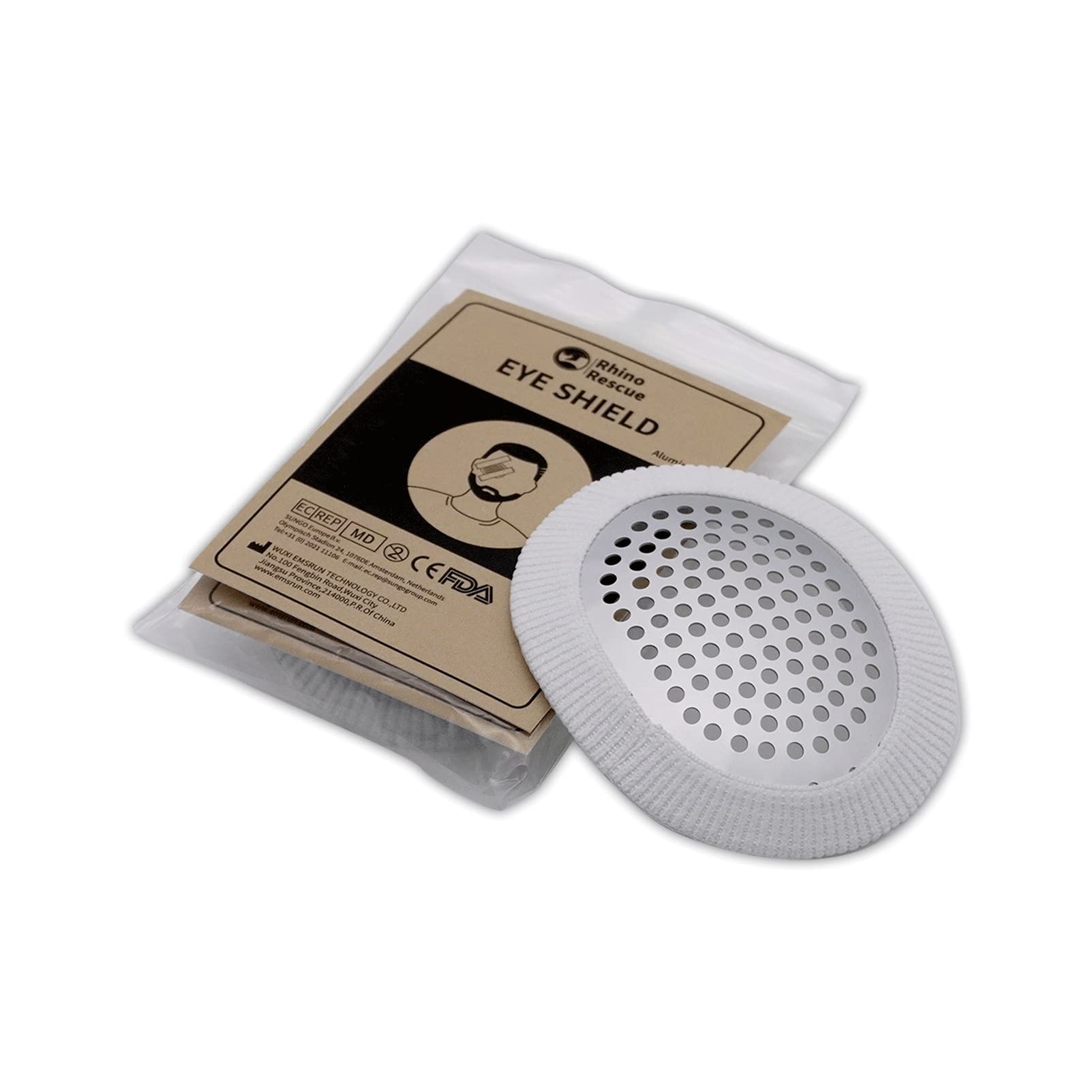 RHINO RESCUE Fox Eye Shield with Garter