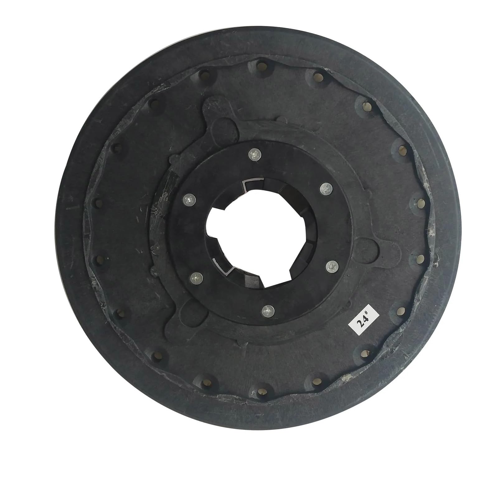 385 mm czerwona okrągła szczotka z węglika krzemu do marmuru antycznego do granitowego materiału ściernego(Red,1800_1PC_385MM)