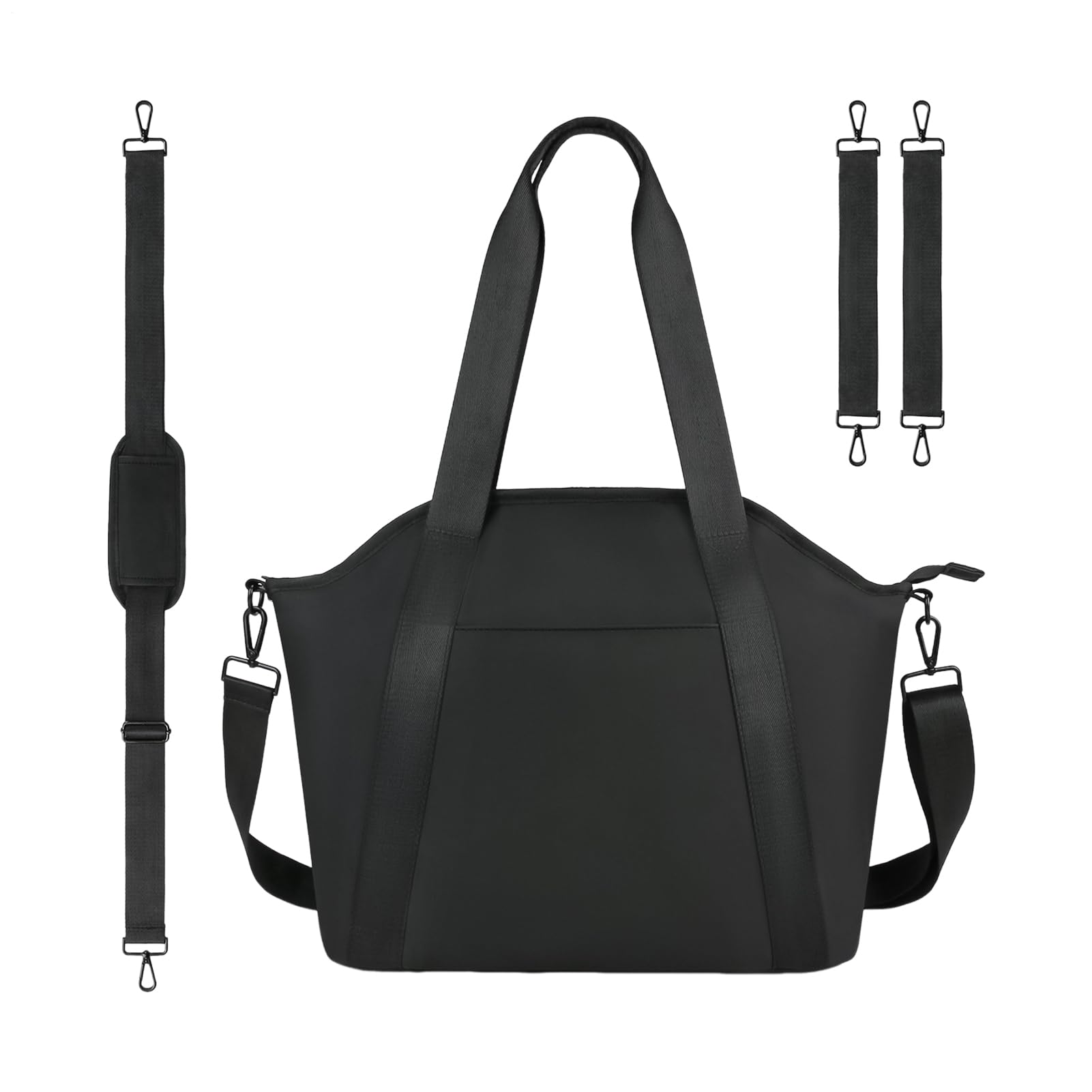 Borsa per pannolini per passeggino, impermeabile, porta bottiglie di latte | grande capacità, salviettine umidificate da viaggio per salviettine umidificate da viaggio