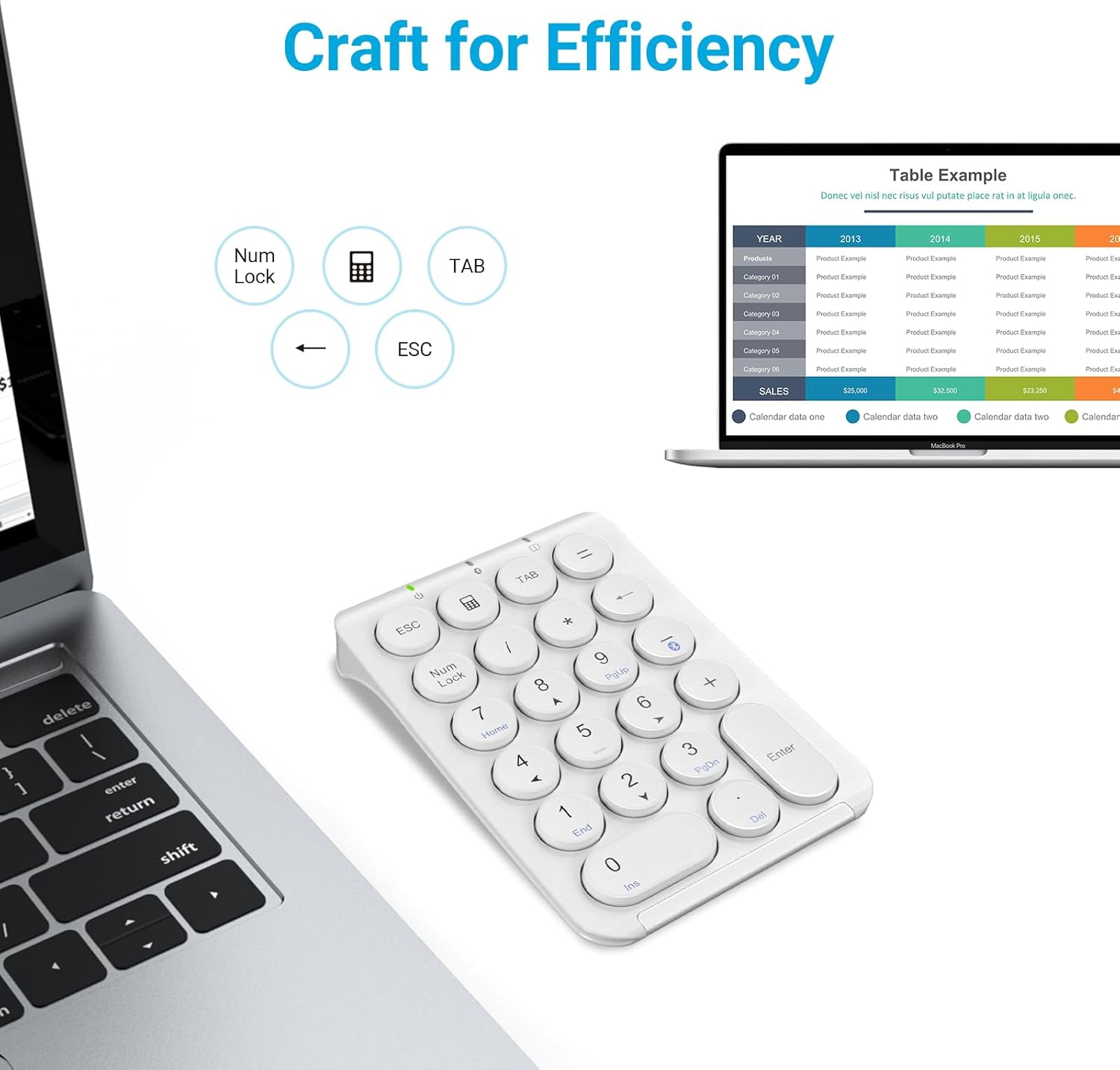 iClever KP08 Efficiency Keys