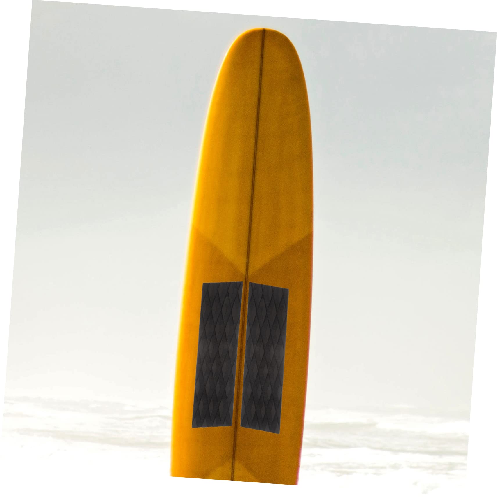 SUPVOX 4Pcs Surfboard Traction Mats Non Slip Self Adhesive Tail Pads for All Surfboards Shortboards Lightweight Deck Grip for Enhanced Stability