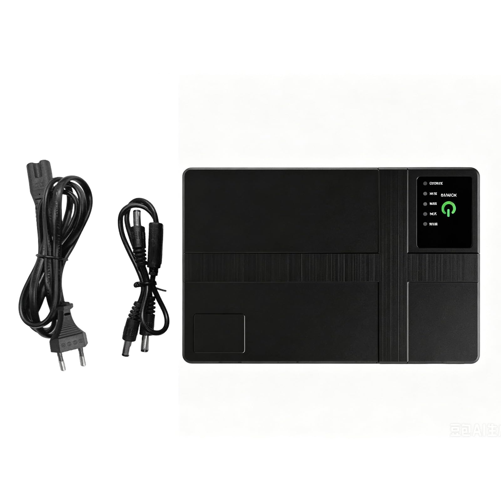 Eujgoov Mini UPS Batteria di Backup per Router Modem, 8000mAh (Spina