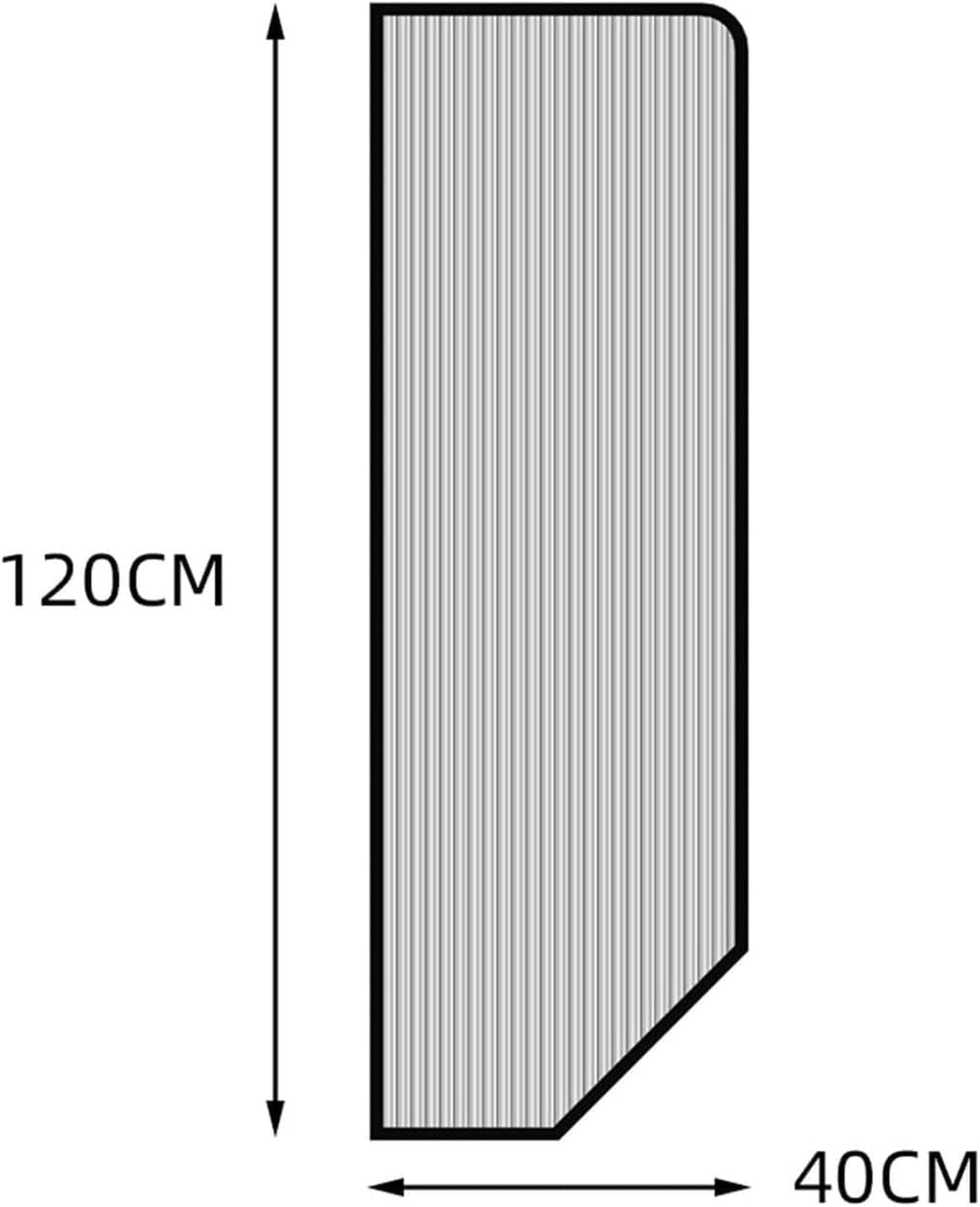 Tabique de pared de acero inoxidable con panel de vidrio para protección contra salpicaduras de orina