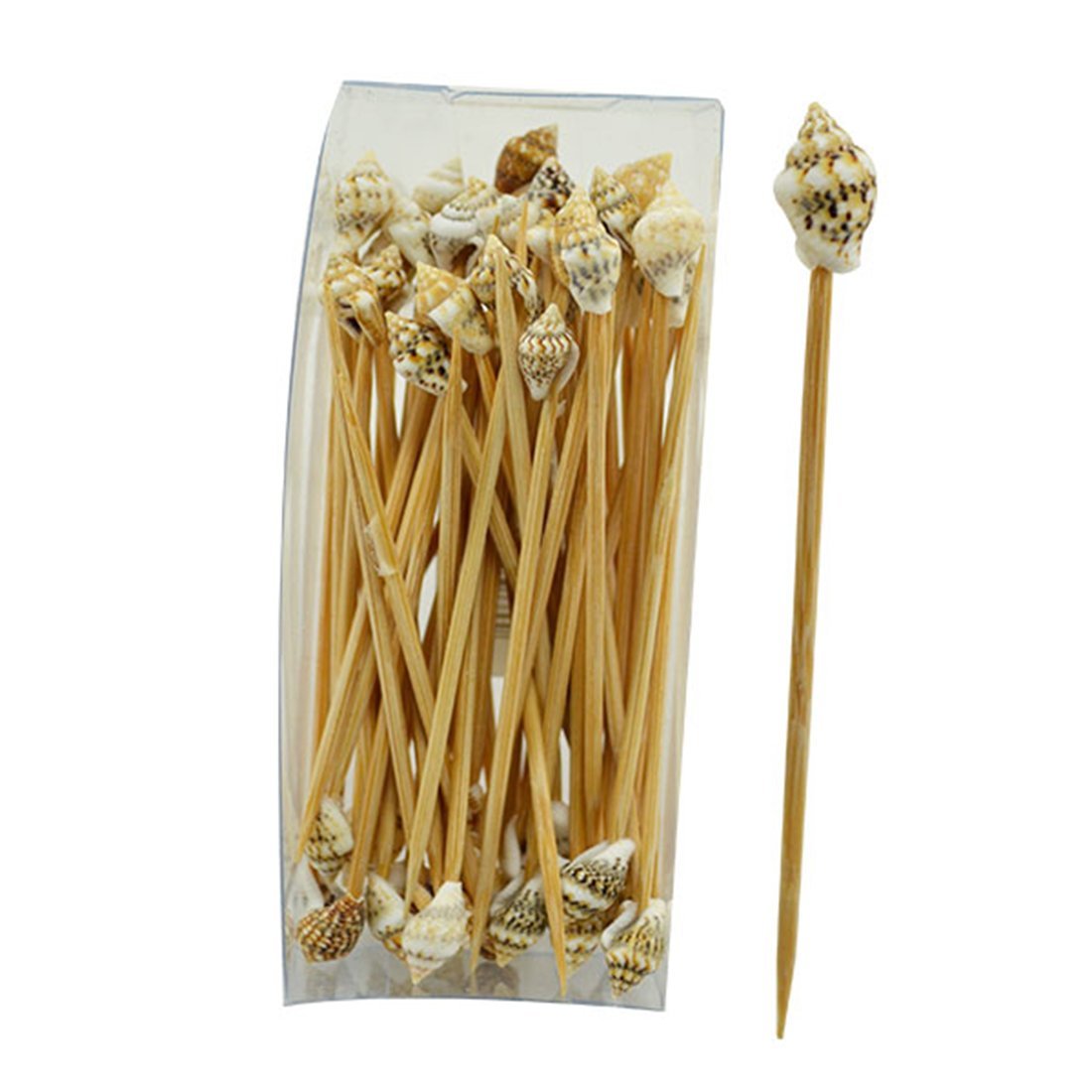 Seashell Toothpicks – Cocktail Party Picks (50ct)