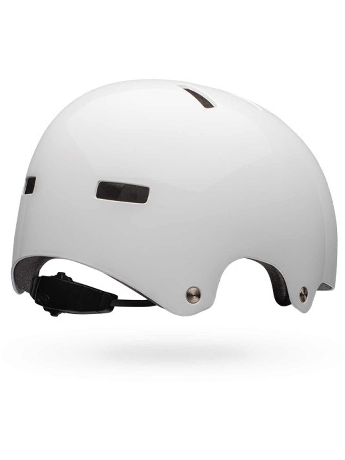 Bell - Local SOLID CE Helme - Erwachsene Unisex - Schutzausrüstung, Fahrradhelm, BMX-Helm, BMX-Schutzhelm, Weiß, L