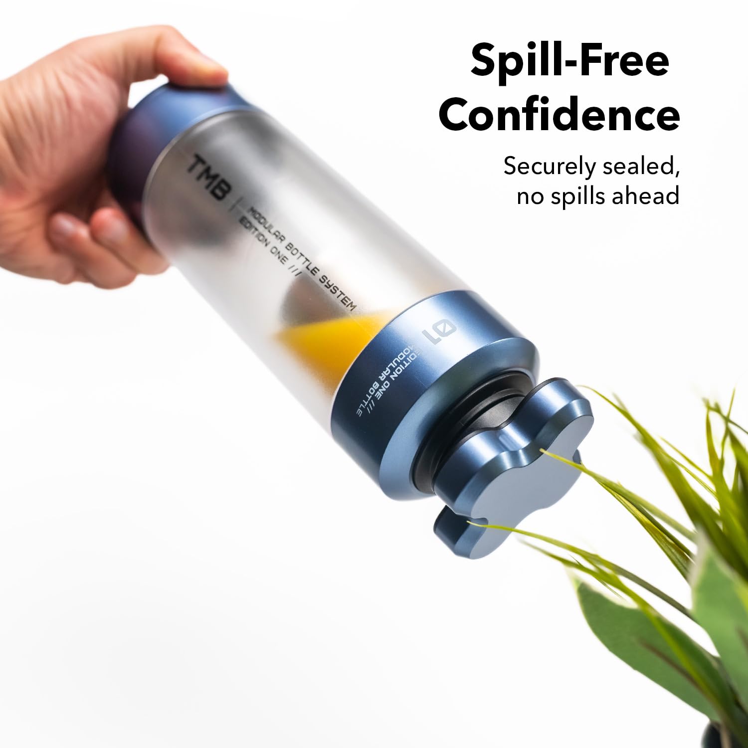 TMB MODULAR BOTTLE 17oz Sports Water Bottle with Insulated Glass