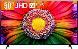 Smart TV LG 50" 4K 50UR871C0SA UHD Wi-Fi, Inteligência Artificial ThinQ, built-in, Google Assistente Design Ultrafino