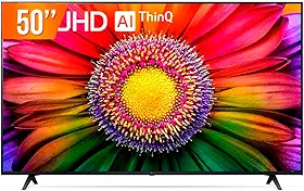 Smart TV LG 50" 4K 50UR871C0SA UHD Wi-Fi, Inteligência Artificial ThinQ, built-in, Google Assistente Design Ultrafino