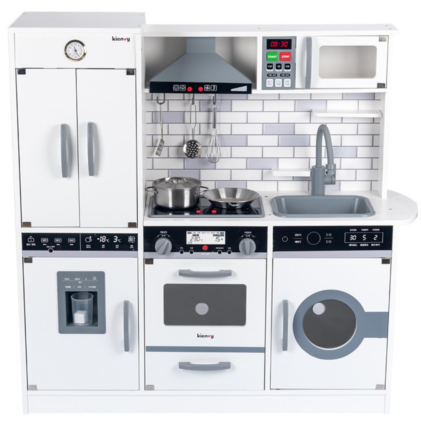 Cucina Giocattolo Giocattolo in Legno Cucina con Forno Educativo per Bambini, Cameretta, Style to 5