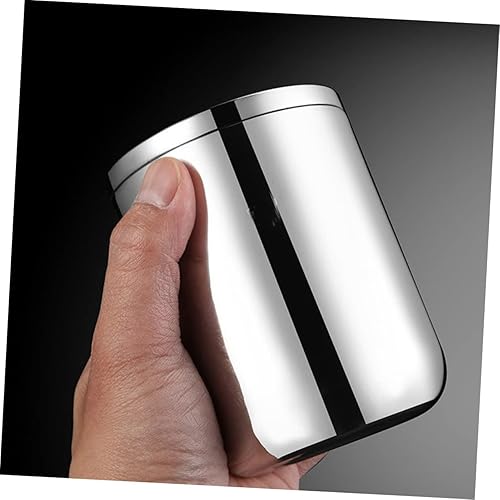 Miniatura 3 de Tanque de almacenamiento de acero inoxidable Tarro de almacenamiento de doble capa recipiente hermético para grano de cocina