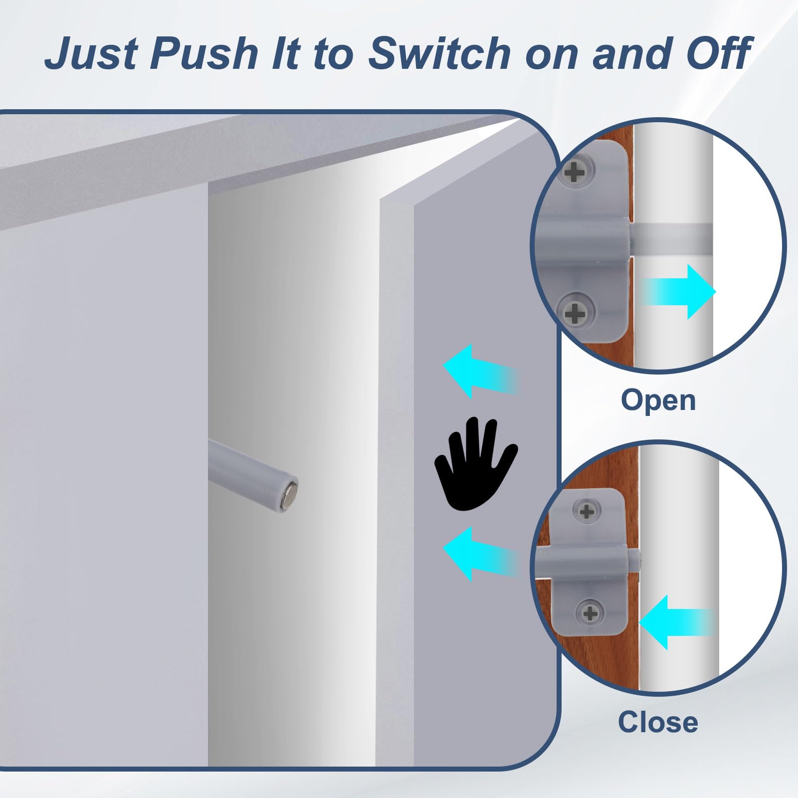 PATIKIL Magnetic Push Latch - Image 4