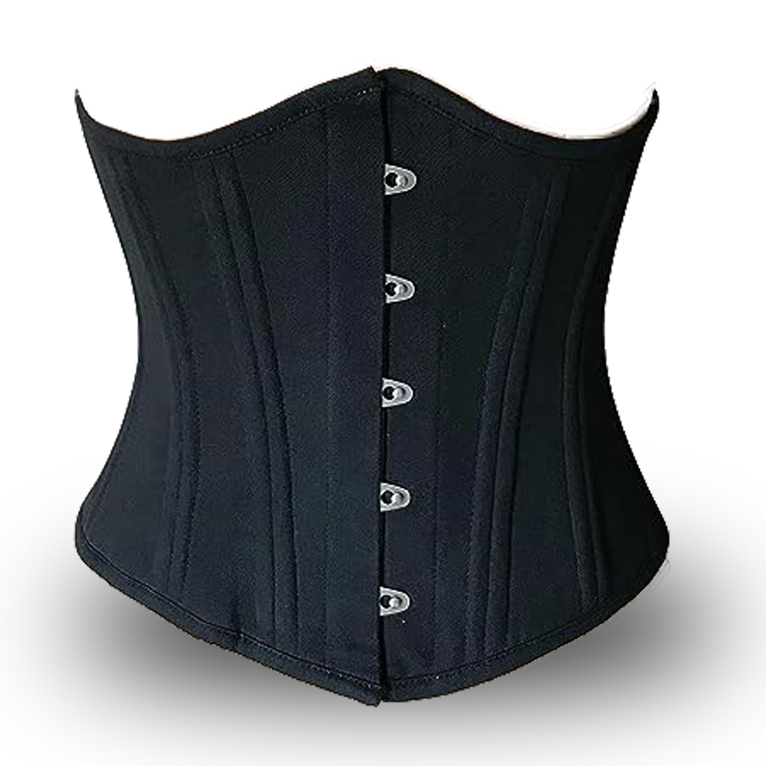 CORSET VOGUEBlack Cotton Stylish Waist Training Corset For Women
