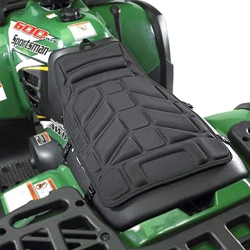 North East Harbor ASP01-B Seat Cover ATV Comfortable Protector Cushion Pad Soft Water Resistant Cover Foam, Black