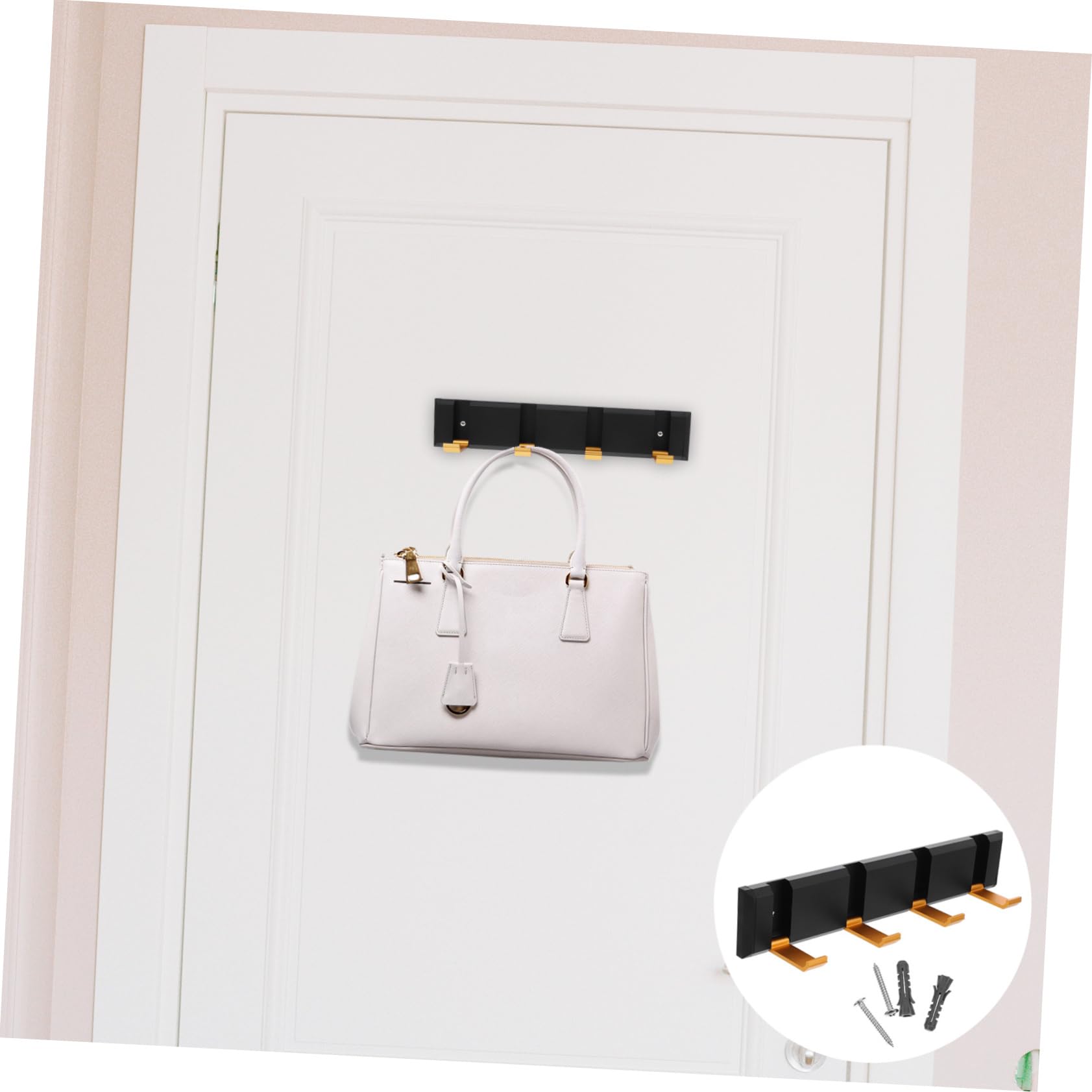 Gancio Inossidabile Per Muro Ganci Multifunzionali Per Asciugamani e Abbigliamento Design Per Bagno Cucina e Ingresso Facile Da Installare e Salvaspazio