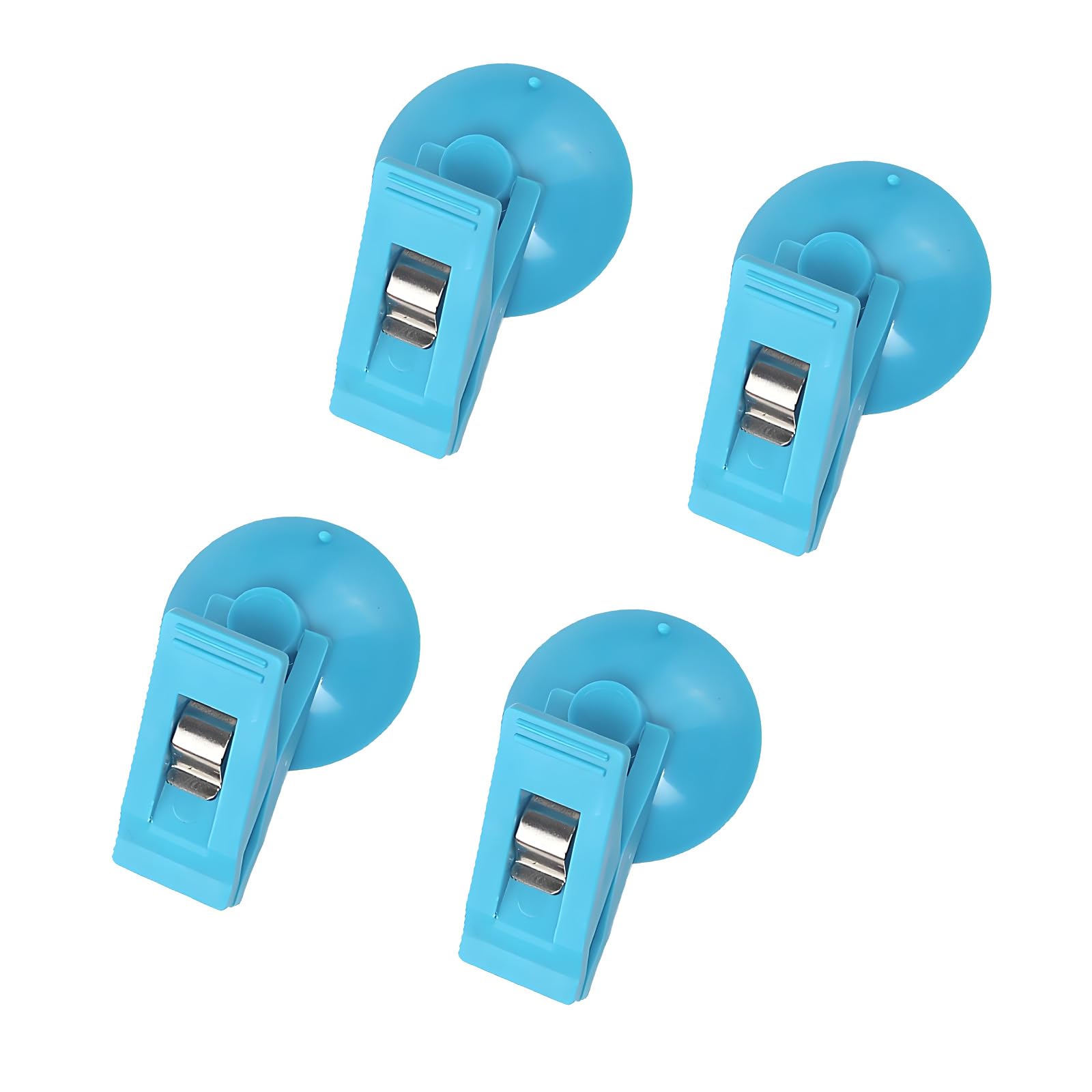 CUNZJIA Pack of 4 Car Suction Cup Clips with Strong ABS Materials for Holding Tickets Cards and Glasses in Vehicle Or Offices