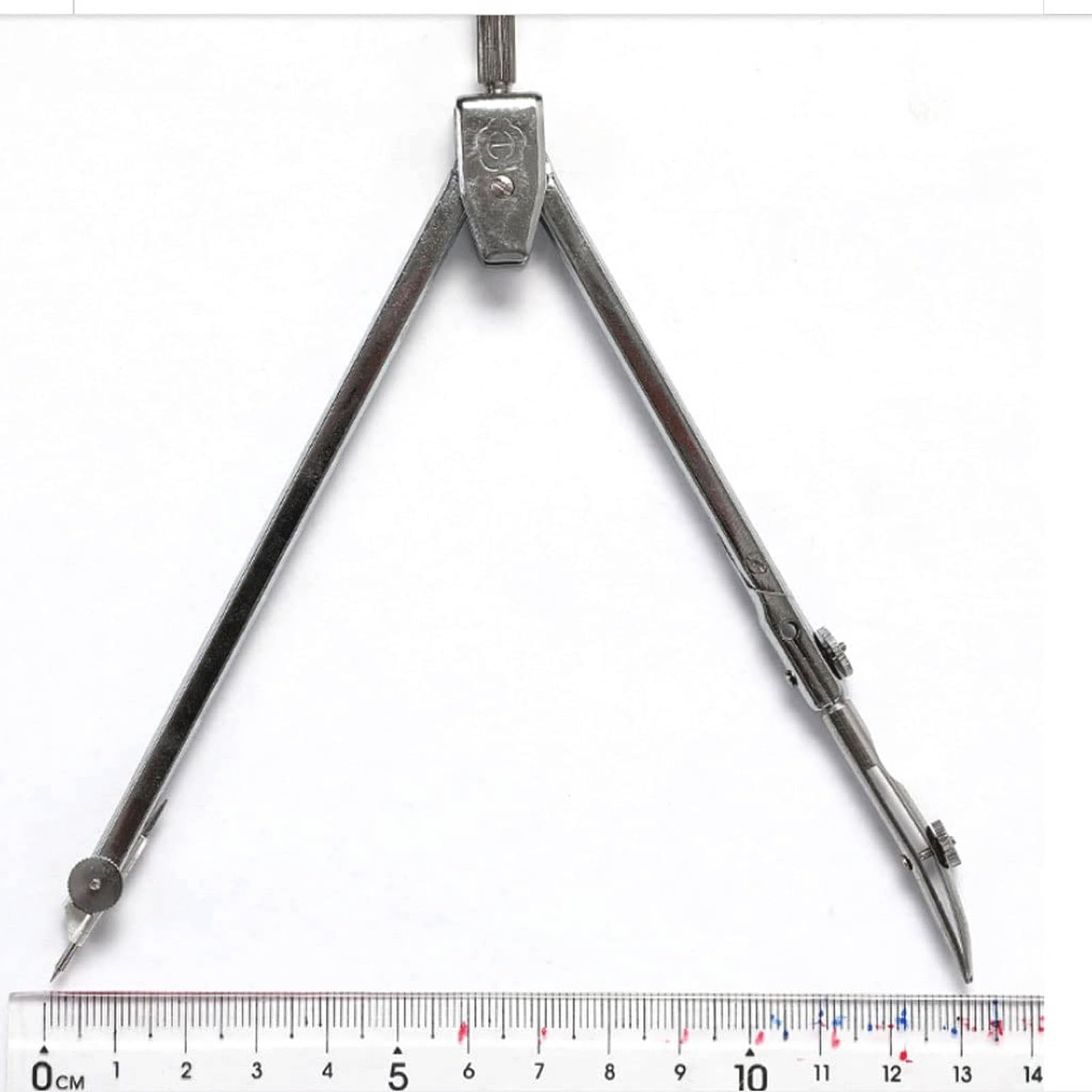 Professioneller Zeichenkompass for das Ingenieurwesen 30-teiliges Mathe-Geometrie-Set Bogenkompass-Geometrie mit Samthülle Schüler-Geometriezeichnung