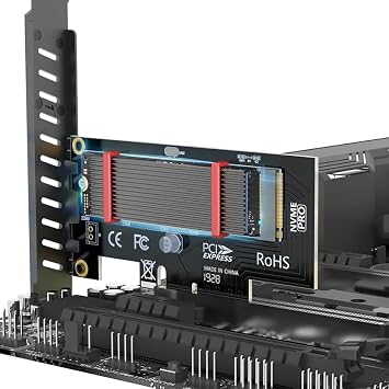 JEYI N80 M.2 NVMe SSD Alüminyum Soğutucu Kasa, Pasif Soğutma, Siyah Mat, Termal Ped ile