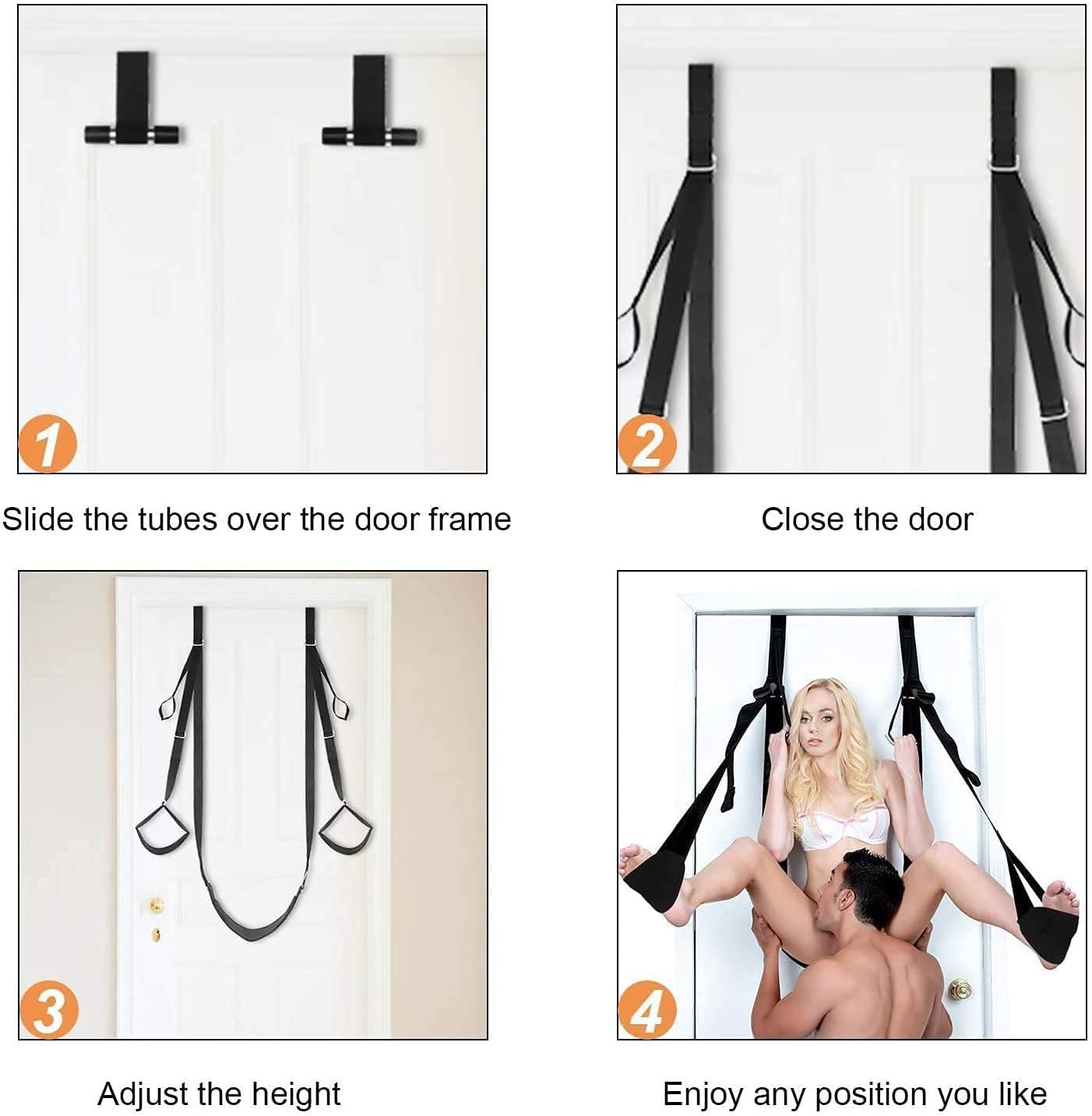 Balançoire extensible de sport pour chambre à coucher, imprimé léopard, porte suspendue réglable, balançoire extensible pour adulte
