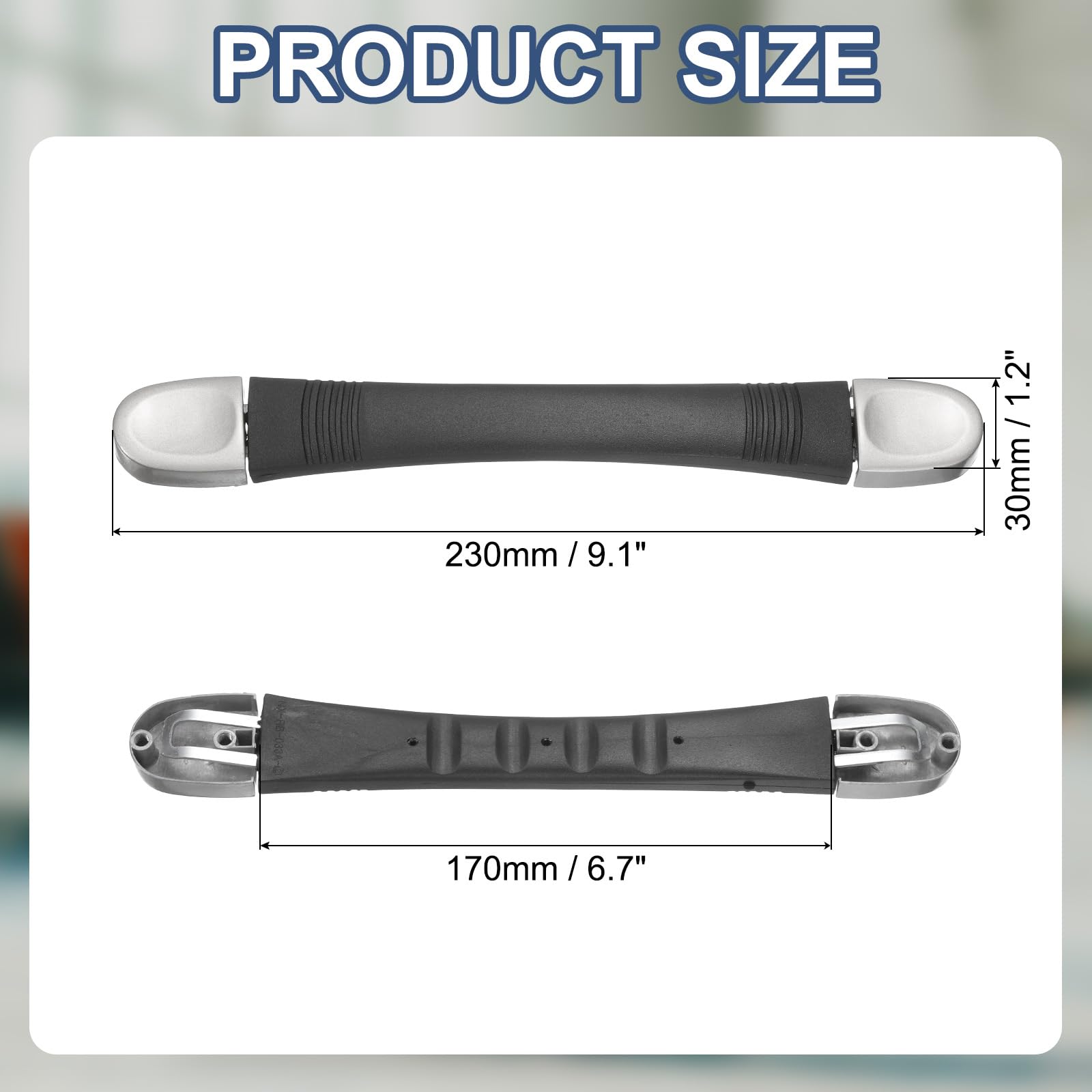 PATIKIL 9.06 Inches Luggage Handle Replacement - Image 2