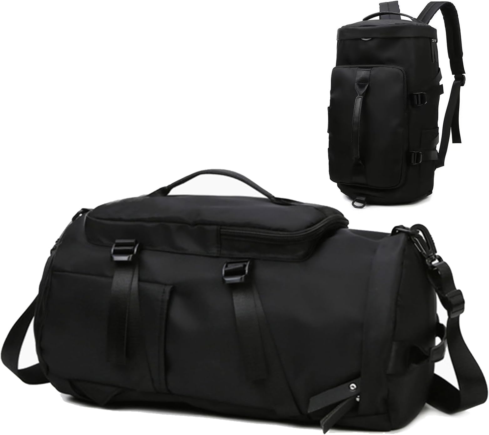 DLMAONN Sports Travel Gym Bag with Wet Pocket & Shoes Compartment for ...