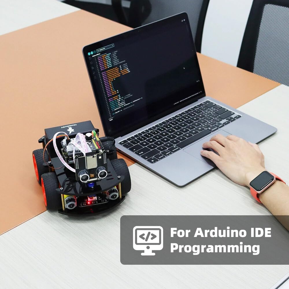 VIDOO Smart Robot Zestawy Startowe dla Arduino Programowalny Projekt ESP32 Kamera Profesjonalny Diy Elektroniczny Edukacyjny Robotyczny