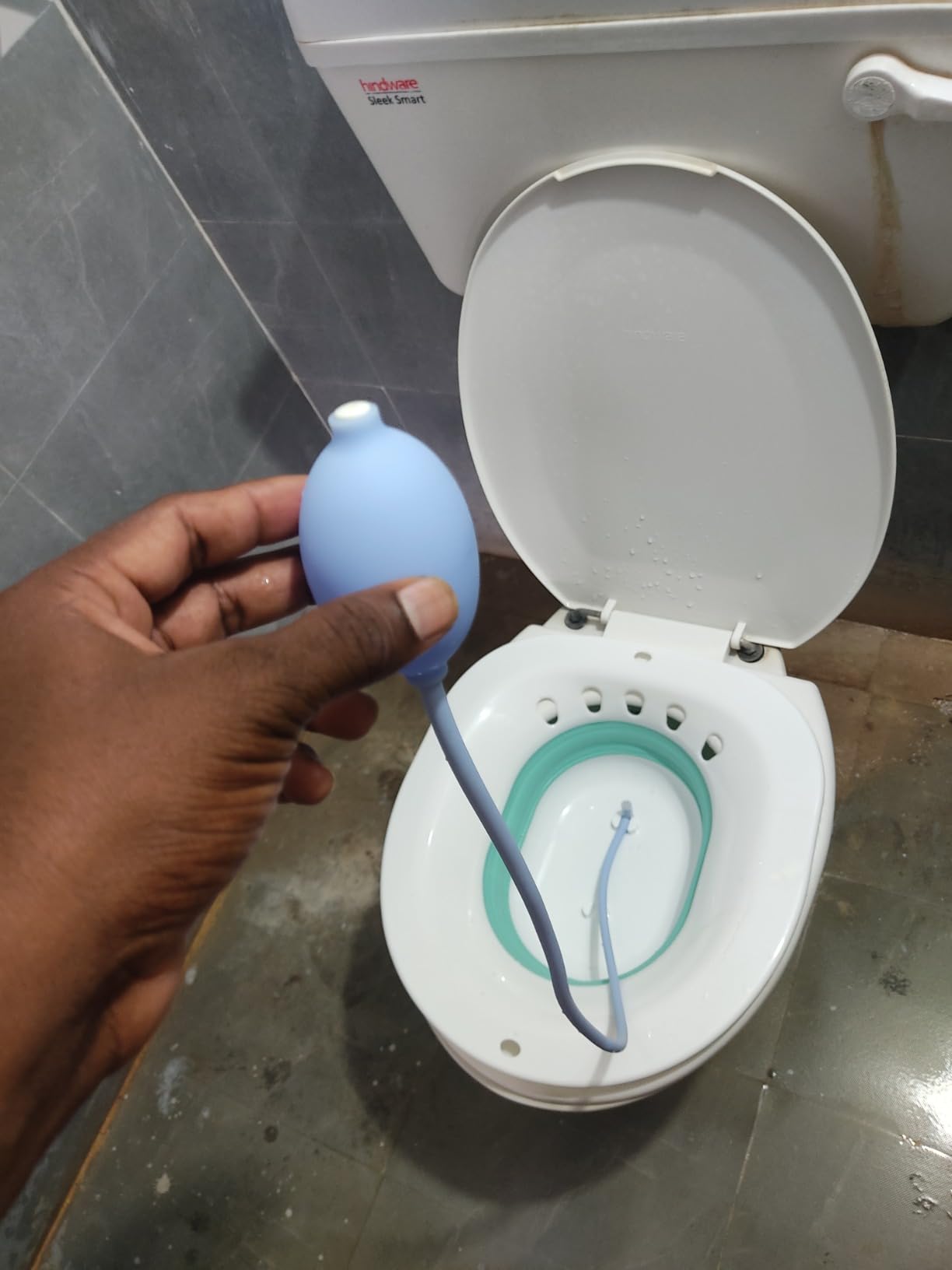 Foldable Sitz Bath Tub by EXPERTOMIND Sitz Bath Tub for Fissure With