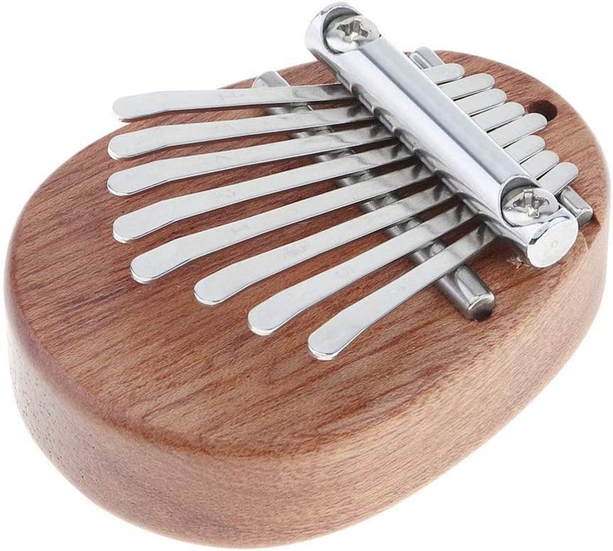 Générique Mini Doigt Kalimba Pouce Piano Mini 8 Touches Kalimba en Forme de Goutte Acajou Pouce Piano Instrument… - Les Beatles, Paul McCartney, John Lennon, RIngo Starr, George Harrison Générique Mini Doigt Kalimba Pouce Piano Mini 8 Touches Kalimba en Forme de Goutte Acajou Pouce Piano Instrument…