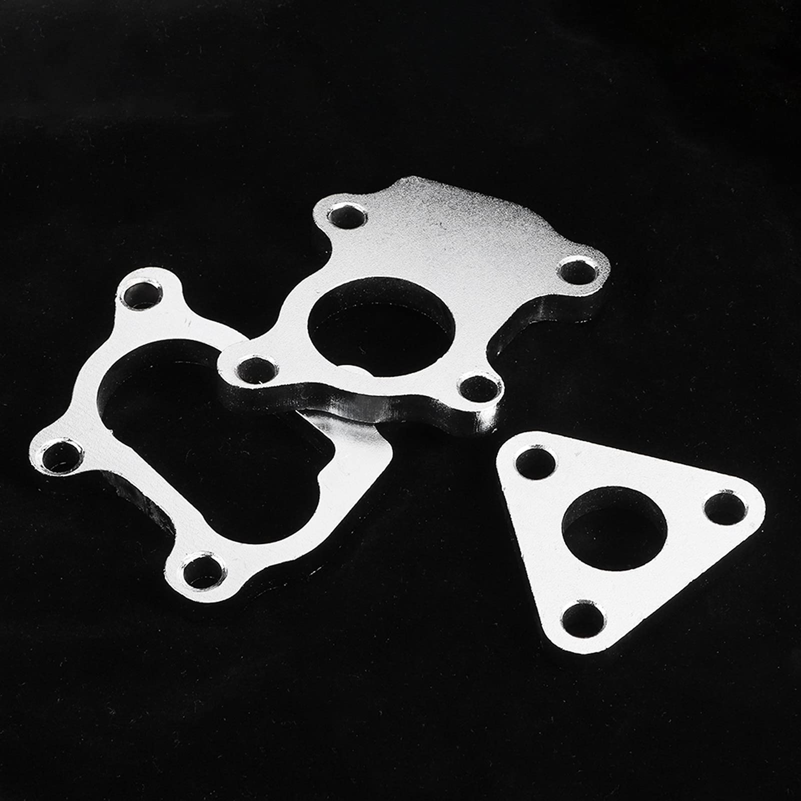 Kit flangia Turbo Torvex, set flangia turbocompressore 7 pezzi Set completo di adattatori di scarico compatibile con supporto turbo IHI RHB31 VZ21