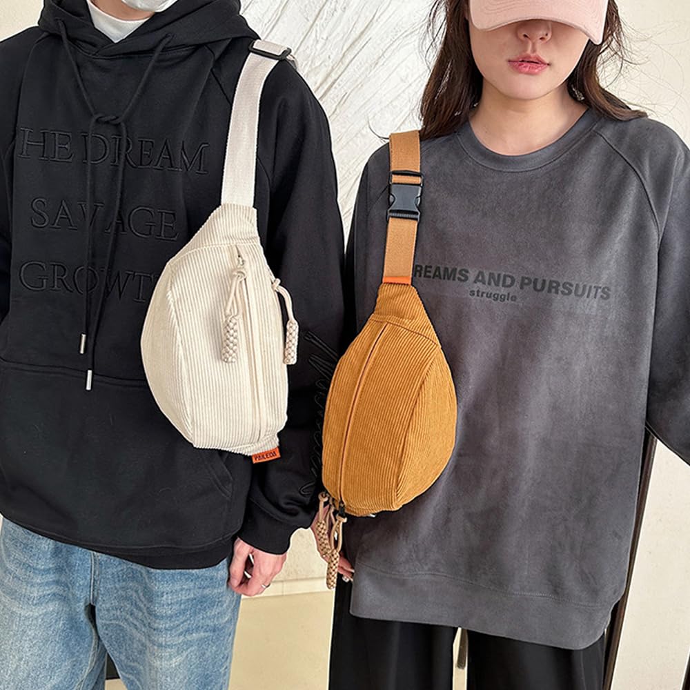 Sac à Bandoulière pour Femme,Sac Bandoulière Tendance,Sac Banane pour L'extérieur, Sac Banane,Fanny Pack Réglable,Sac à La Taille Ceinture,Sac à Main Fashion,Sac de Hanche Fait, Sacoche