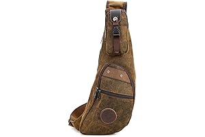 Canvas Sling Bag: Reliable and Stylish