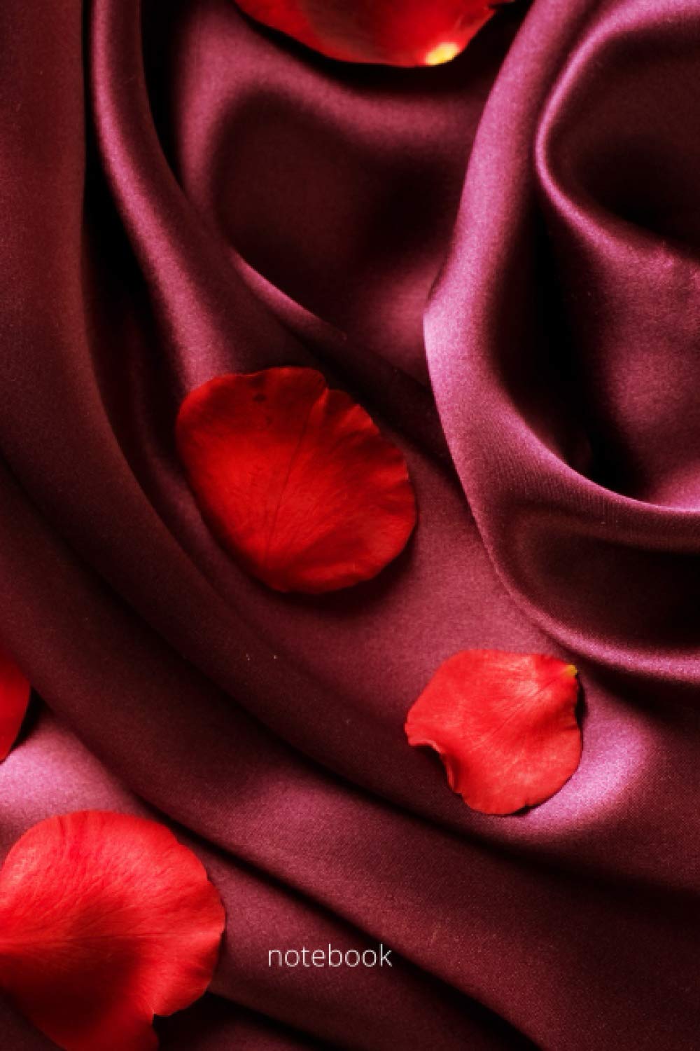 Silk and Petals 6" x 9" notebook