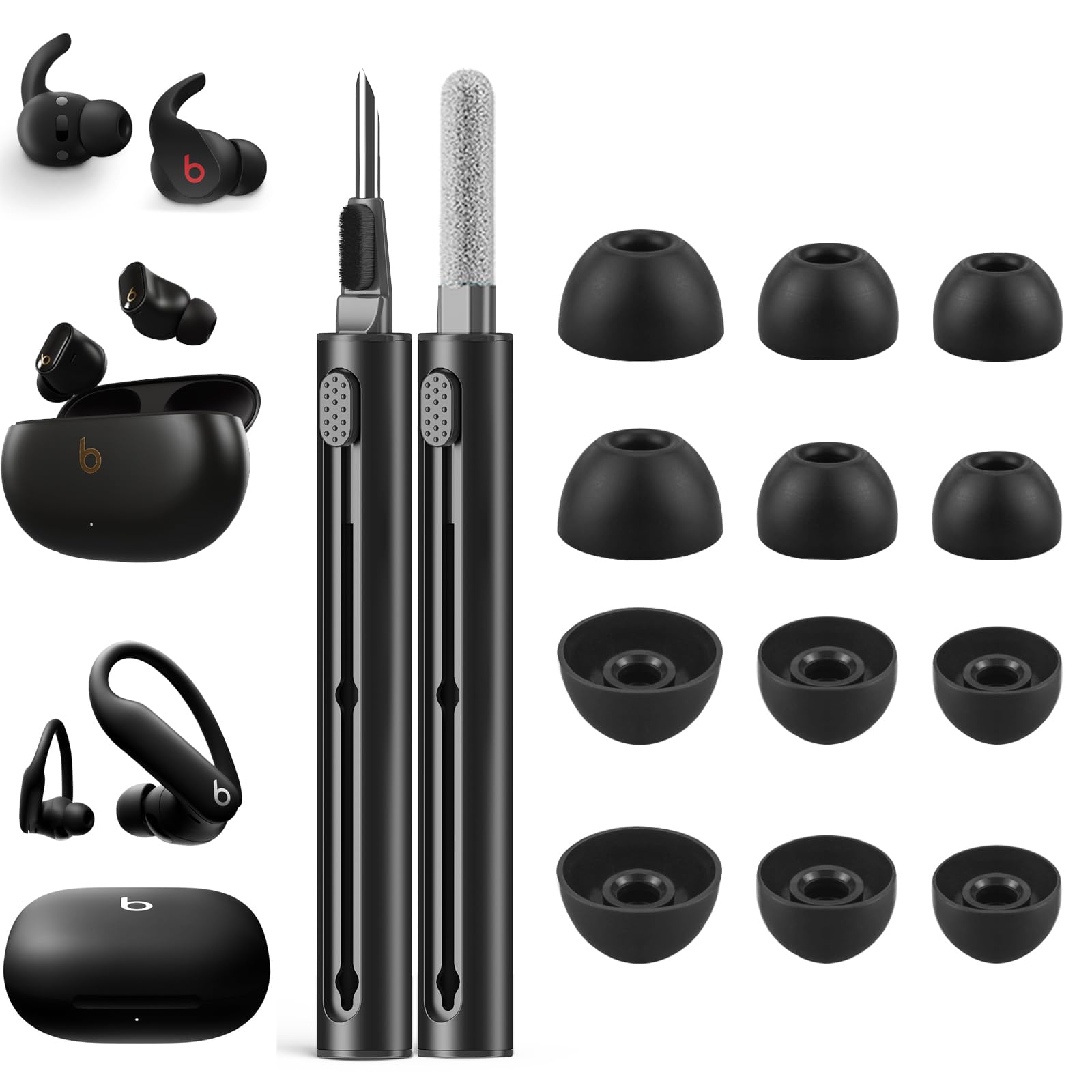 【Beats Fit Pro】箱・付属品付き ※イヤーチップM 片方欠品 Amazon | Beats Fit Pro/Beast Studio Buds用交換用イヤーチップ6組