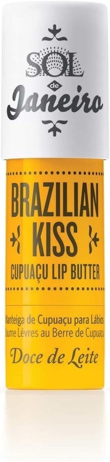 Brazilian Kiss Cupuacu Lip Butter for Unisex 0.21 oz Lip Balm, Black