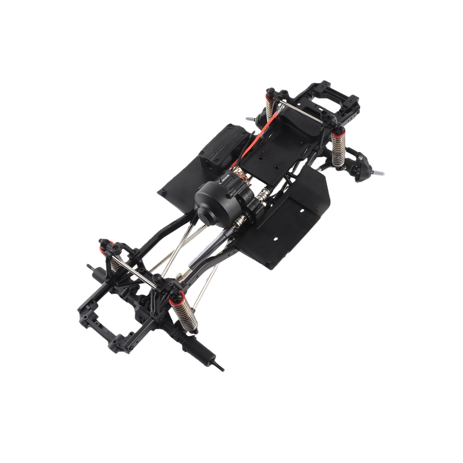Mobiliarbus Cadre de châssis d'empattement AUSTAR 313mm pour Voiture d'escalade sur chenilles 1/10 AXIAL SCX10 II 90046 90047 RC