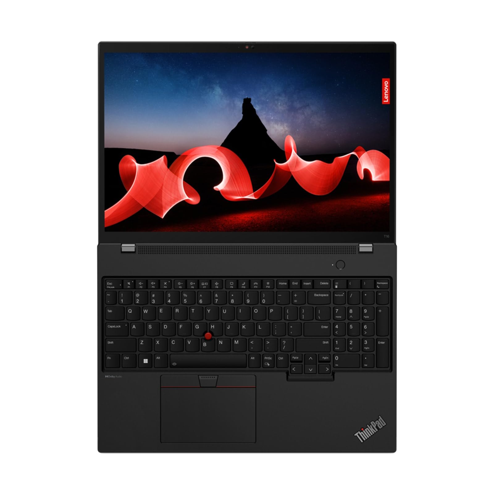 Lenovo ThinkPad T16 Gen 2 Intel Laptop (2023) | 16" 1920x1200 FHD+ | Core i5-1335U - Disco rigido SSD da 256 GB - 16 GB di RAM | 10 core @ 4,6 GHz Win 10 Pro Nero