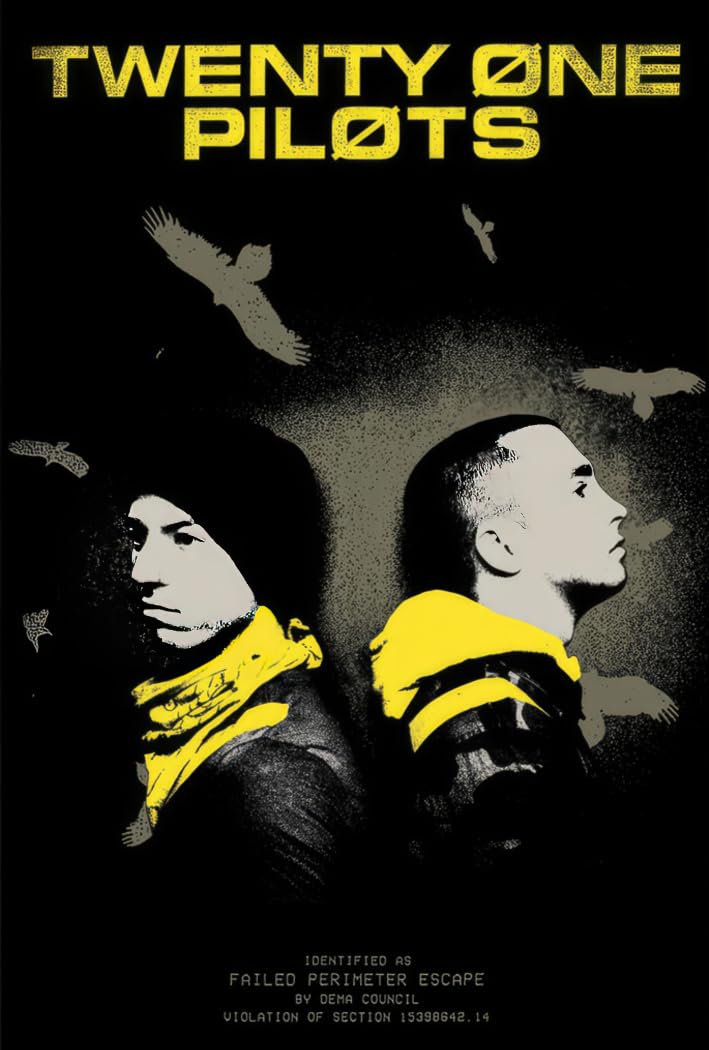 Amazon.com: Twenty One Pilots - 2 Piece Music Poster Set (Trench