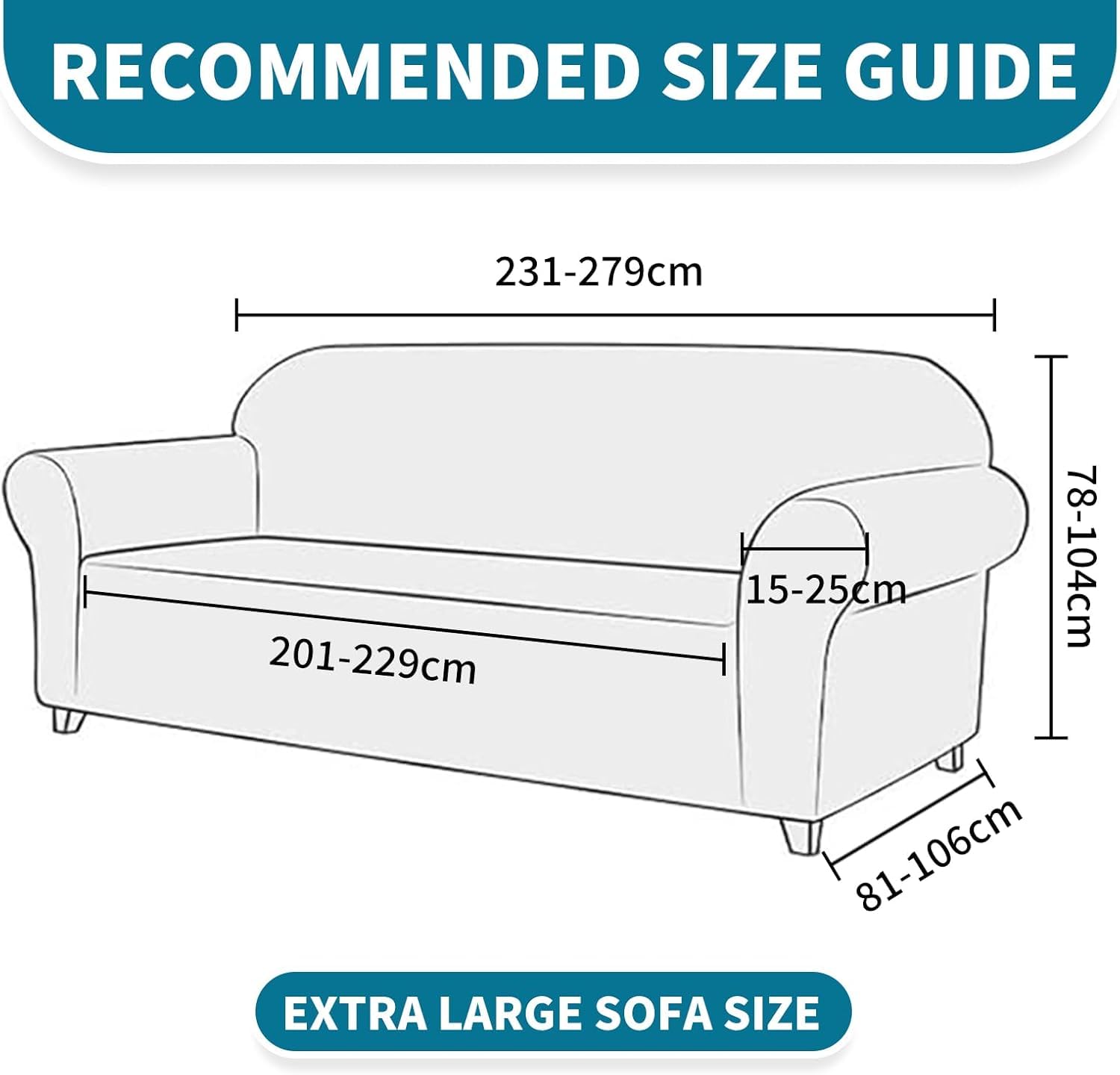 YSTELLAA Copridivano Velluto 4 Posti Con Braccioli, Fuzzy Copri Divano Antigraffio Gatto, Copridivani Elasticizzati, Universale Sofa Cover Estivo Lavabile Antiscivolo Antimacchia, Blu Pavone