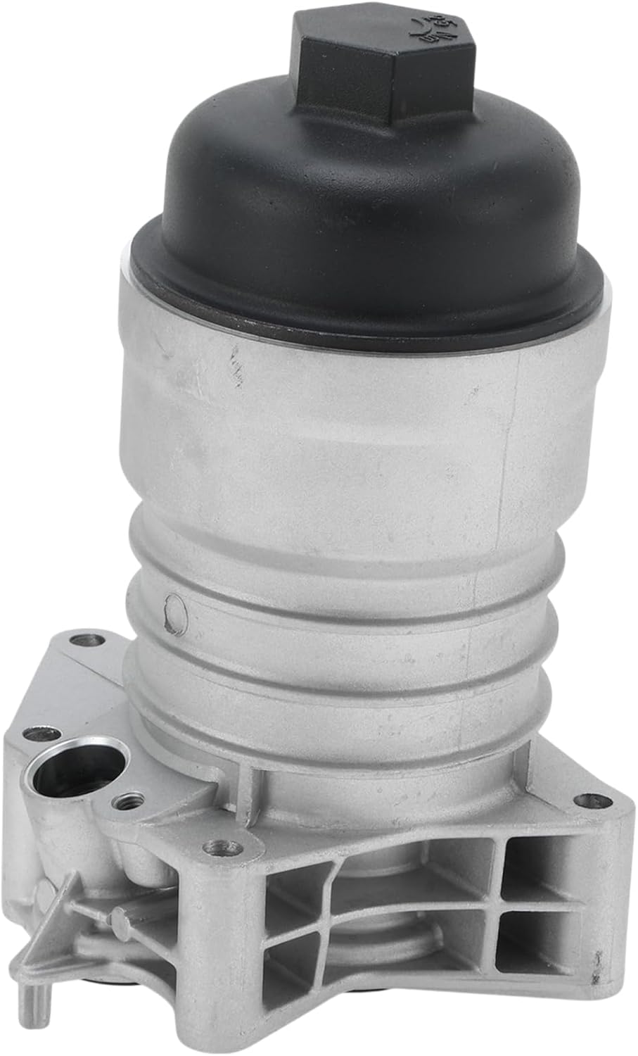 Engine Oil Filter Housing for Audi A6 Quattro 2019-2022 V6 3.0L No.06M115401E Transmission Oil Cooler with Gasket Aluminum Alloy 1 Set