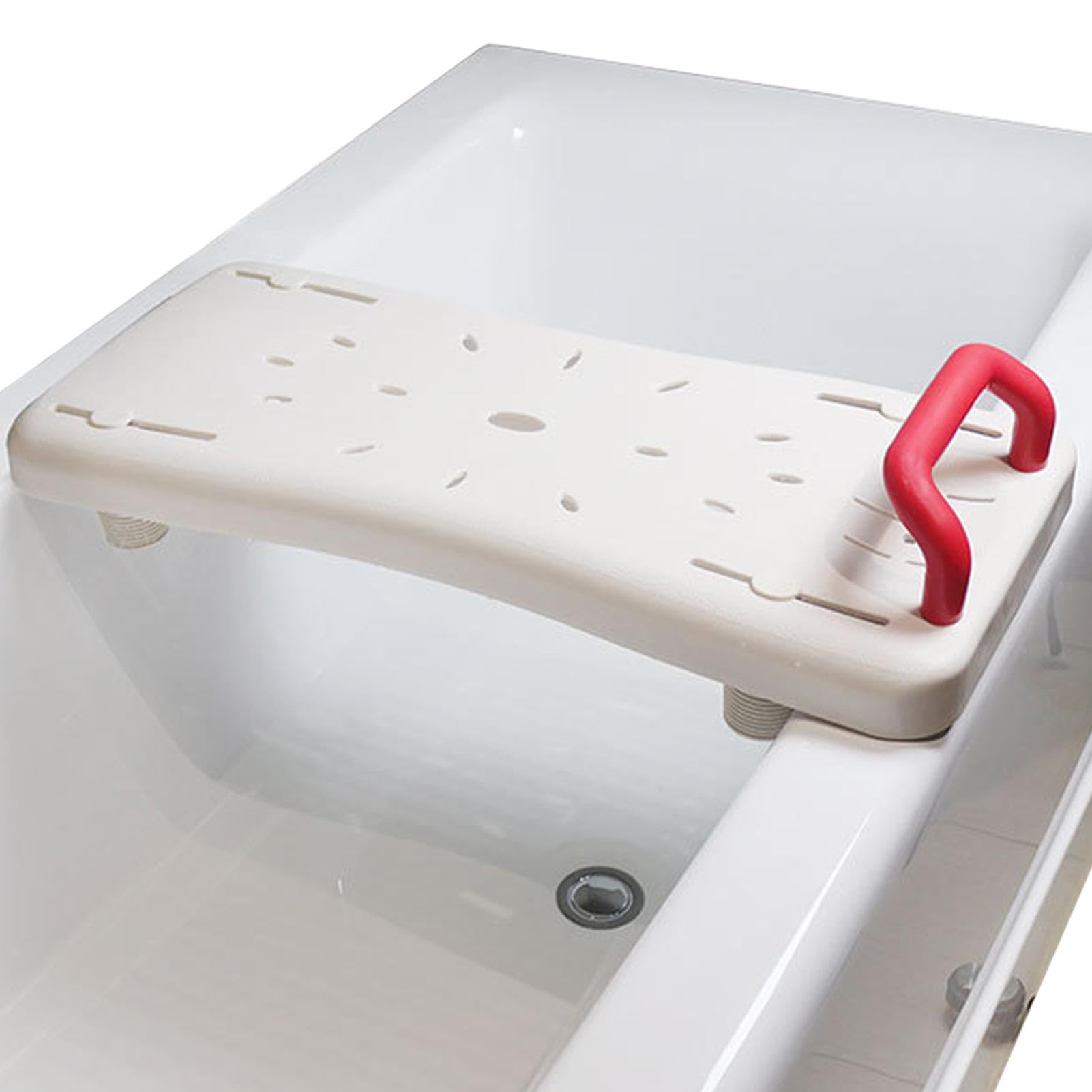 Banco de bañera con asa Tabla Asiento De Baño Y Tabla Bañera Ducha | Mayores Esquinas Redondeadas Multifuncional Para Personas Con Discapacidad Y Con Dificultades Menstruales