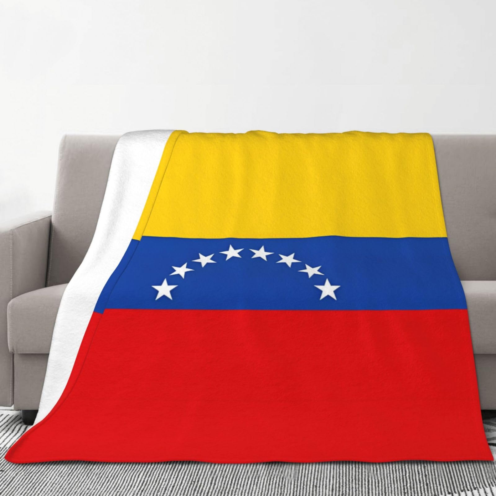 Couverture Venezuela en flanelle de qualité supérieure jeté de lit XL