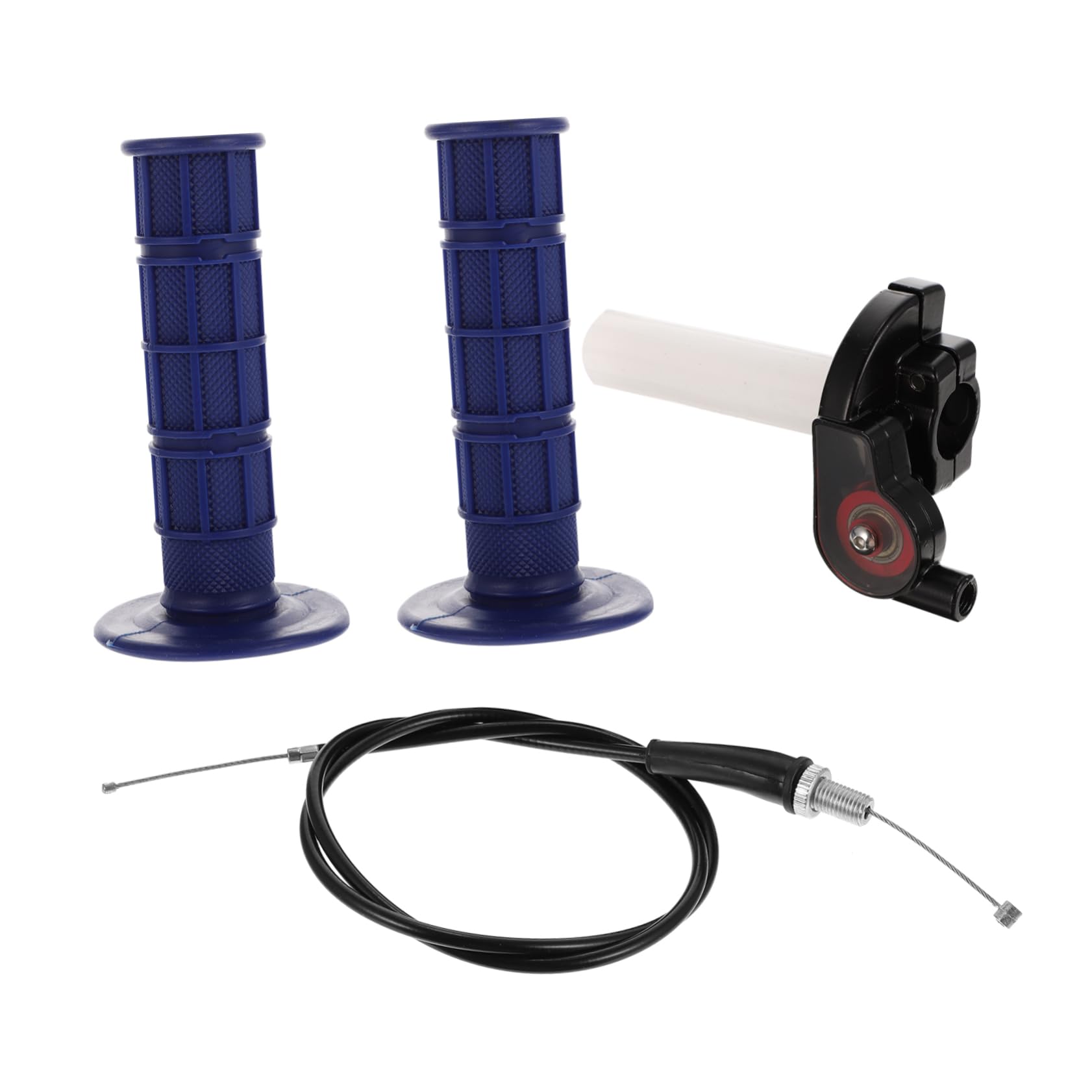 Zerodeko 2 Ensembles Câble Accélérateur Poignées pour Câble de Levier Accélérateur Compatible avec Vtt Atv Motocross Matériau Durable Usure