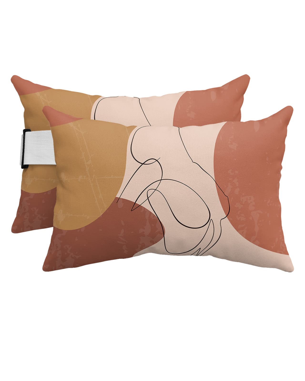 Futuregrace Outdoor Pillows with Insert 2 Pack-12