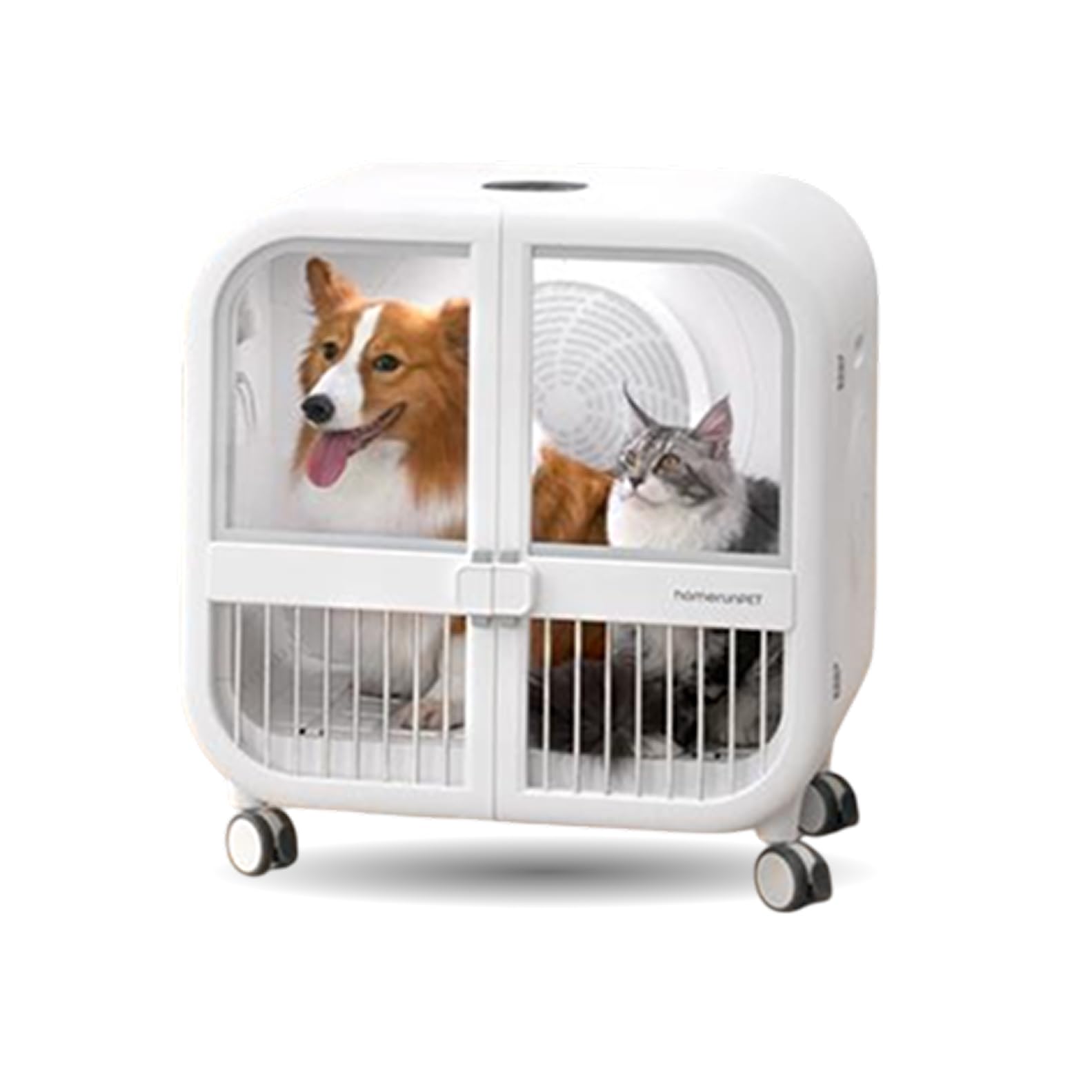 Amazon.co.jp: homerunPET 犬 ドライヤー ボックス 中型犬 ペット
