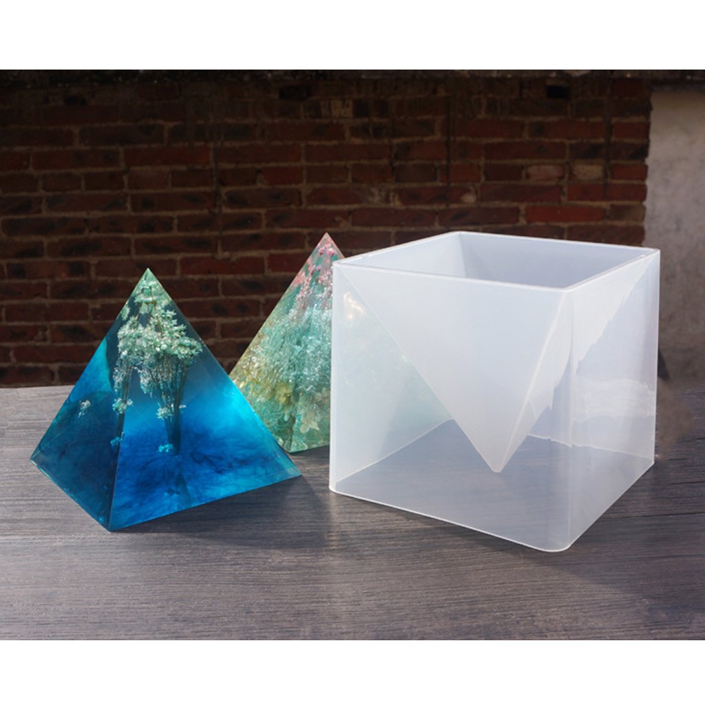 Super grote piramide siliconen vorm, 15 cm, doe-het-zelf epoxyhars