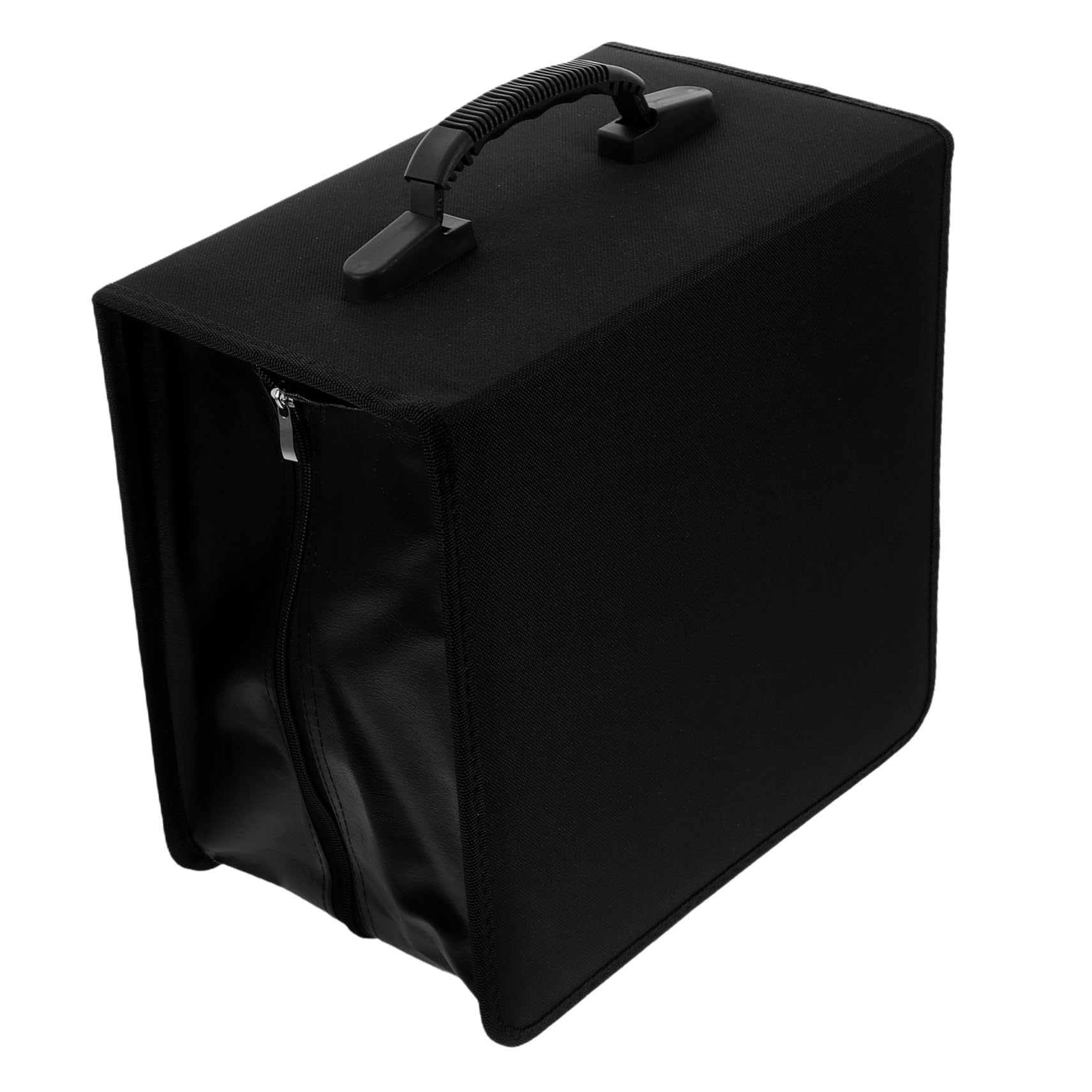 Custodia Porta CD e Dvd in PU con Maniglia Organizer da Posti per Dischi Custodia Protettiva Anti-Usura per Auto e Viaggi Grande capacità e Multiuso