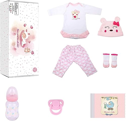 Miniatura 5 de Reborn - Muñeca de bebé dormida, de 22.0 pulgadas, de cuerpo suave y con peso, tierna, realista, hecha a mano con silicona, 22 pulgadas, Sara