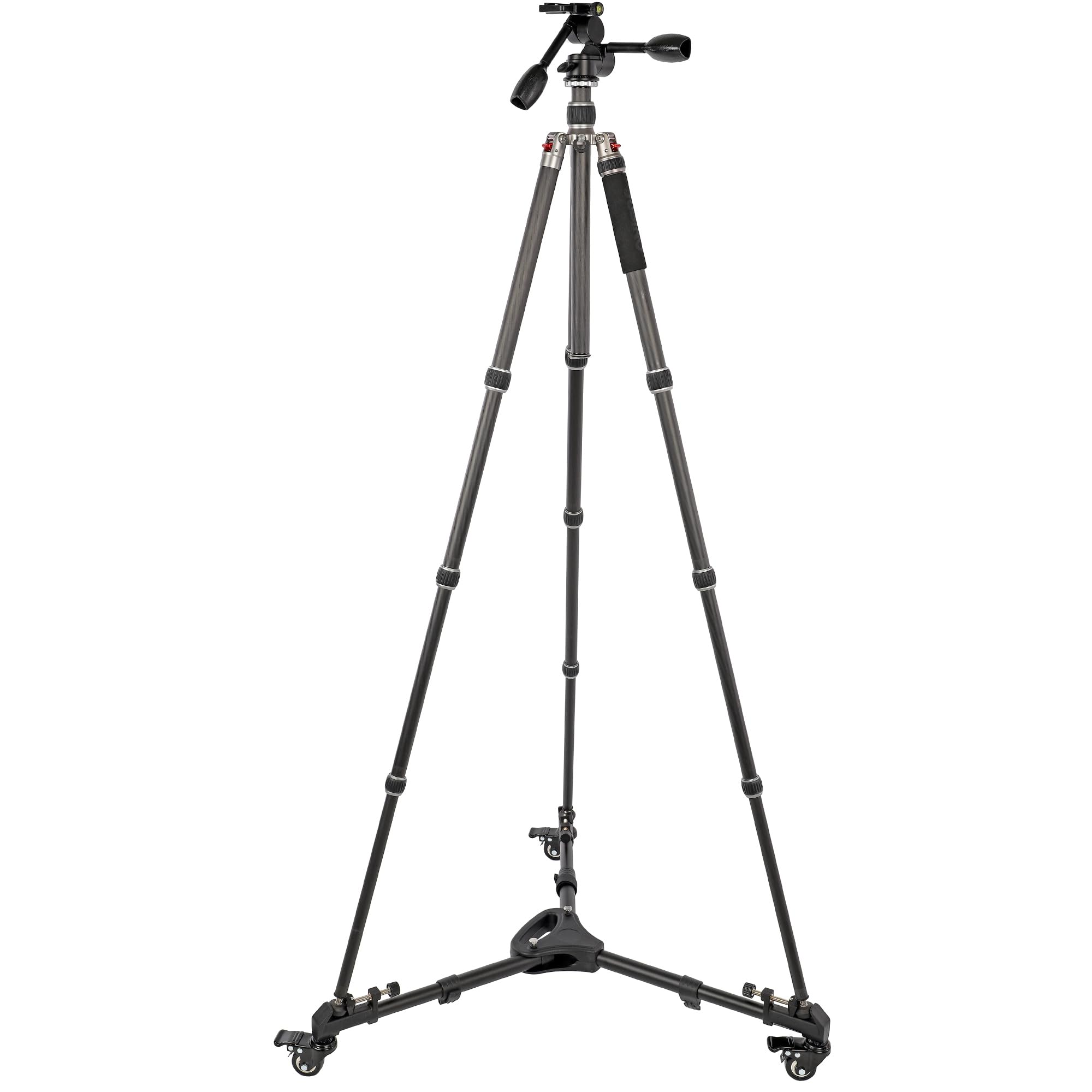 ayex Stativwagen Rollwagen Stativdolly aus Aluminium bis 18kg Tragfähigkeit