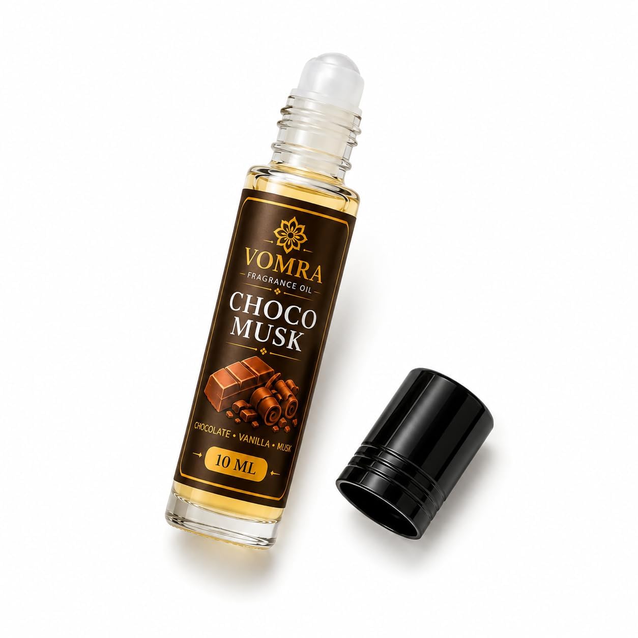 10 ML Choco Musk Fragrance Oil Roll On Perfume | Long Lasting Chocolate Vanilla Musk Scent for Men & Women | Pocket Size Attar Perfume for Daily Use & Gifting-image-38